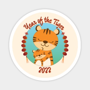 Year of the Tiger 2022 Magnet